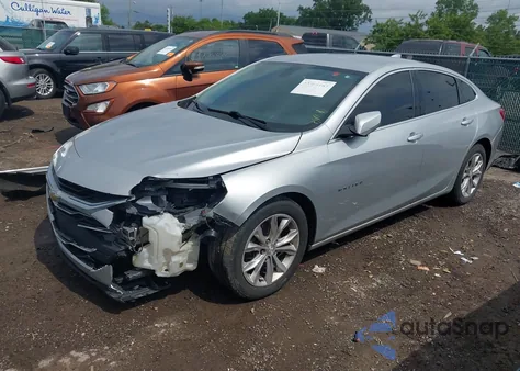 2019 Chevrolet Malibu Lt из США, поврежденный, VIN 1G1ZD5ST1KF126621